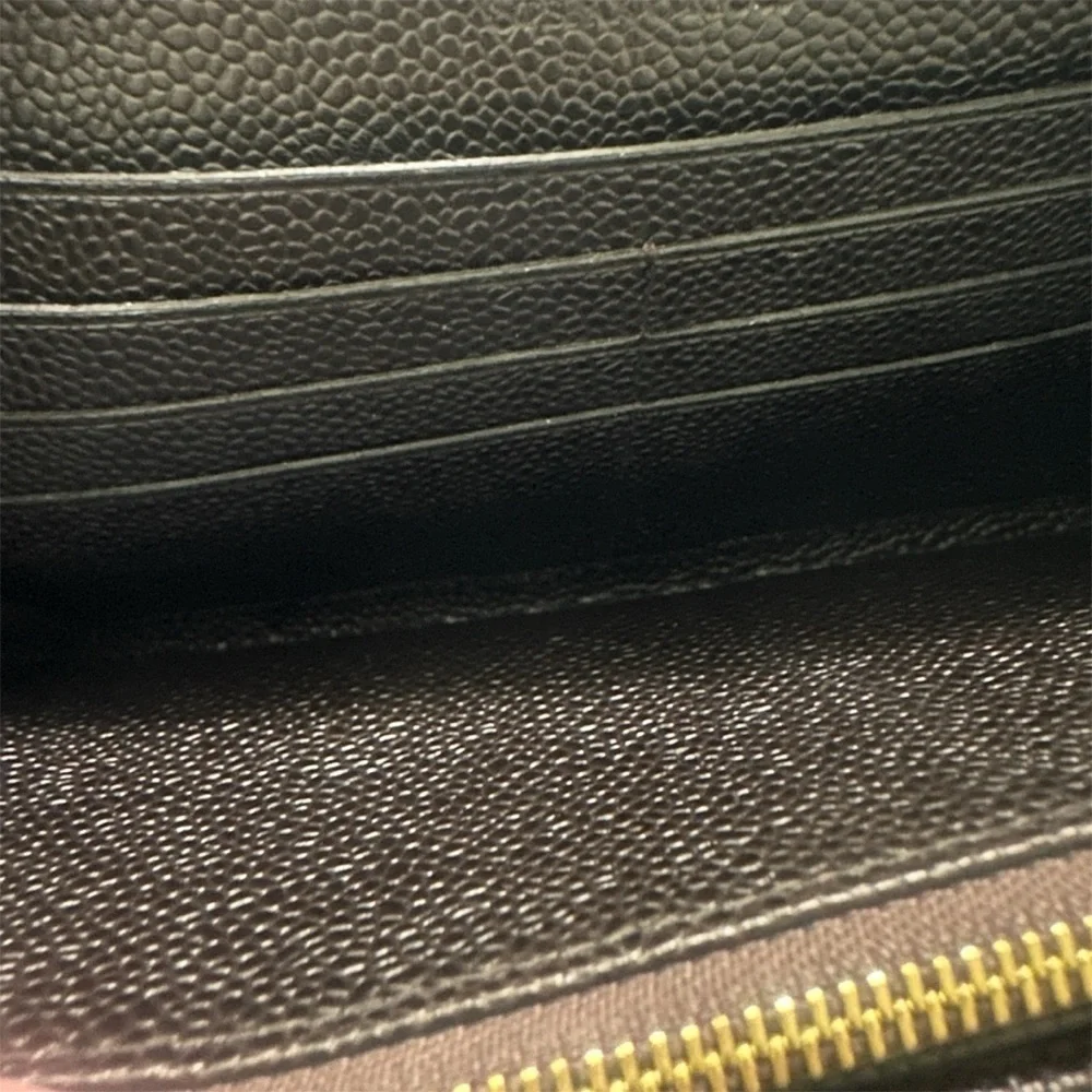 Stefano Ricci Brown Genuine Italian Calf Leather Printed Continental Wallet